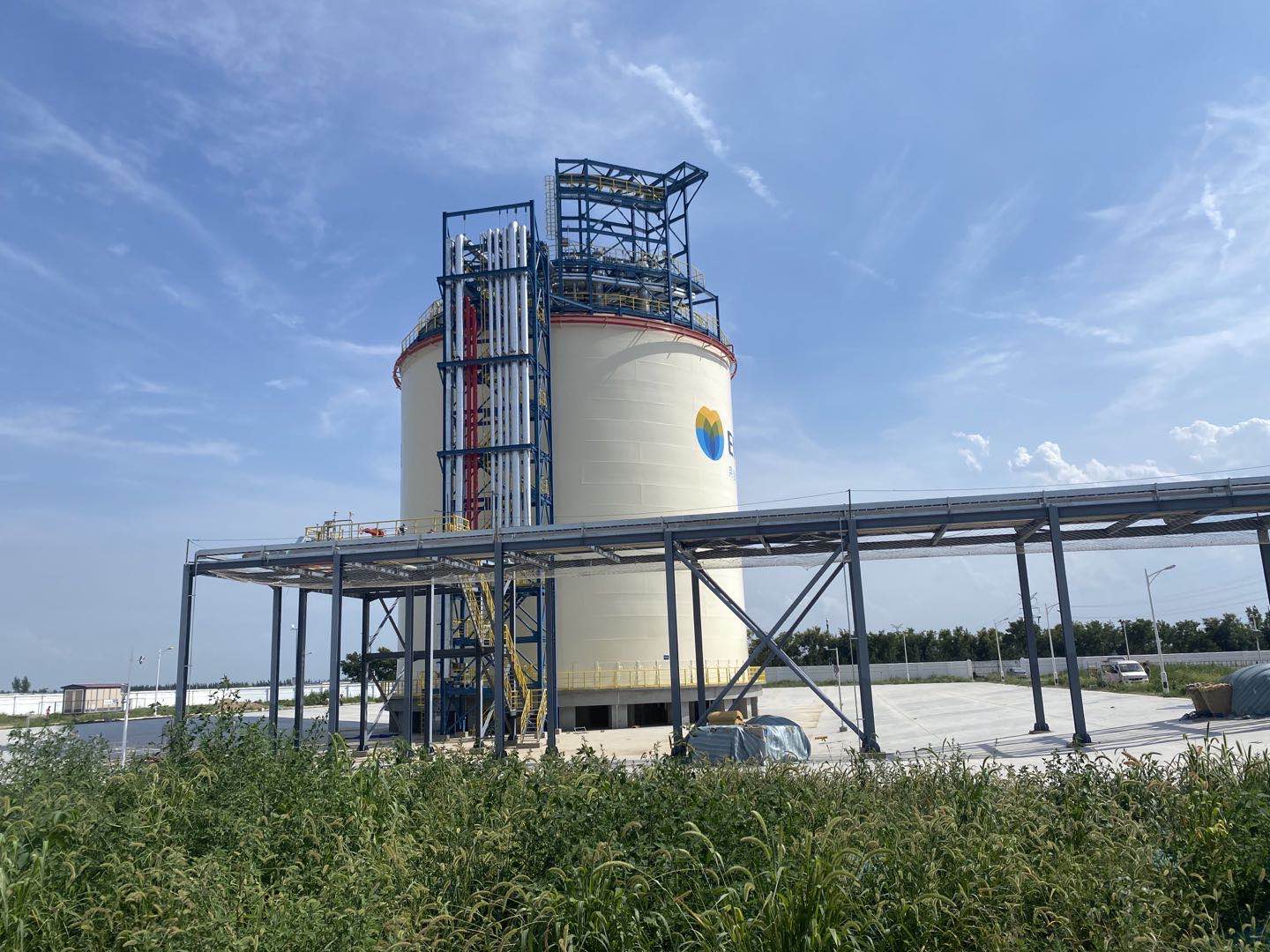 廊坊燃?xì)釲NG應(yīng)急調(diào)峰儲(chǔ)備站項(xiàng)目